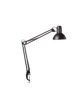 LAMPARA DE ESCRITORIO MAUL STUDY CON PINZA COLOR NEGRO 170X440X350 M
