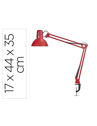LAMPARA ESCRITORIO MAUL STUDY PINZA RJ. 170X440X350MM