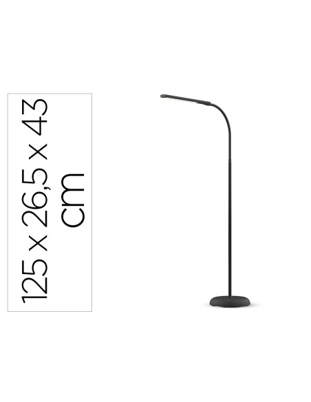 LAMPARA PIE MAUL LED PIRRO AL.COLOR NG.1250X265X430MM