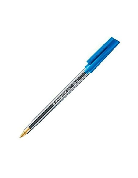 BOLIGRAFO STAEDTLER STICK AZUL C/CAPUCHON