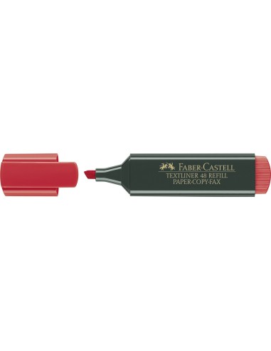 ROTULADOR FABER FLUOR 48-21 ROJO