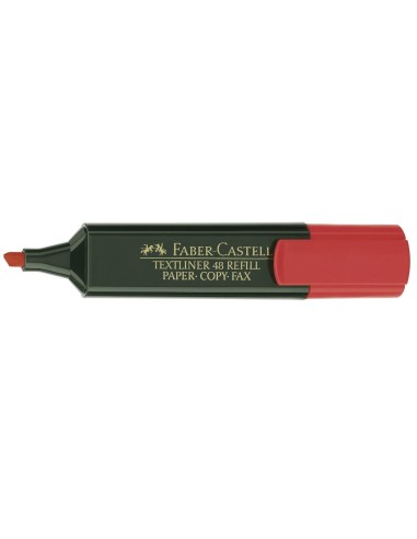 ROTULADOR FABER FLUOR 48-21 ROJO