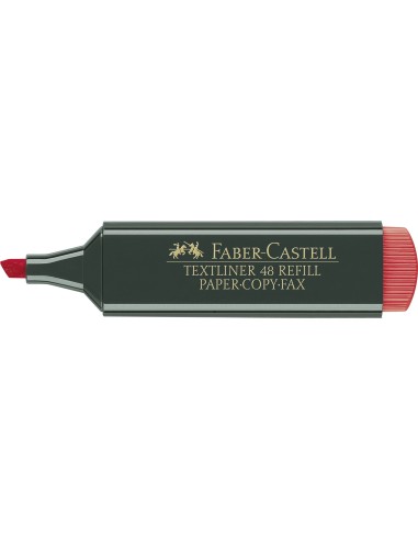 ROTULADOR FABER FLUOR 48-21 ROJO