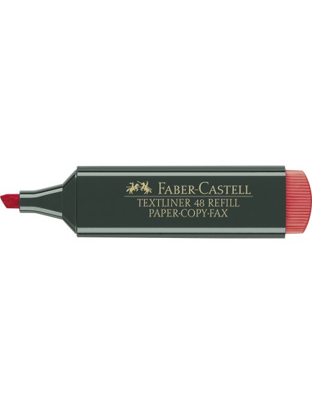 ROTULADOR FABER FLUOR 48-21 ROJO