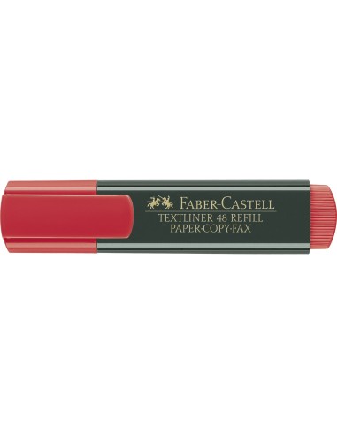 ROTULADOR FABER FLUOR 48-21 ROJO