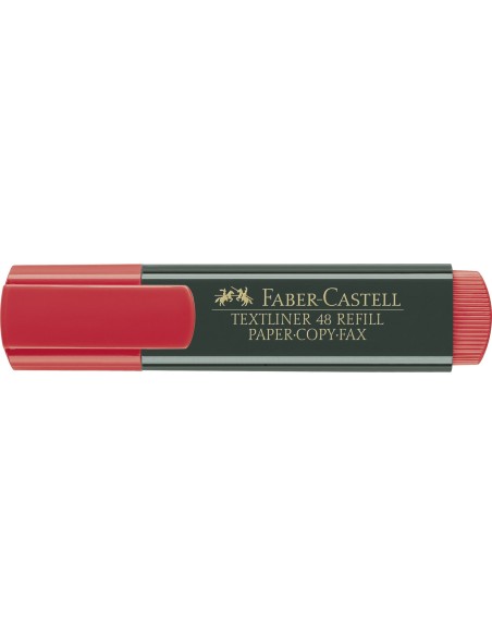 ROTULADOR FABER FLUOR 48-21 ROJO