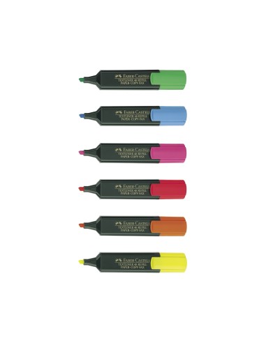ROTULADOR FABER FLUOR 48-21 ROJO