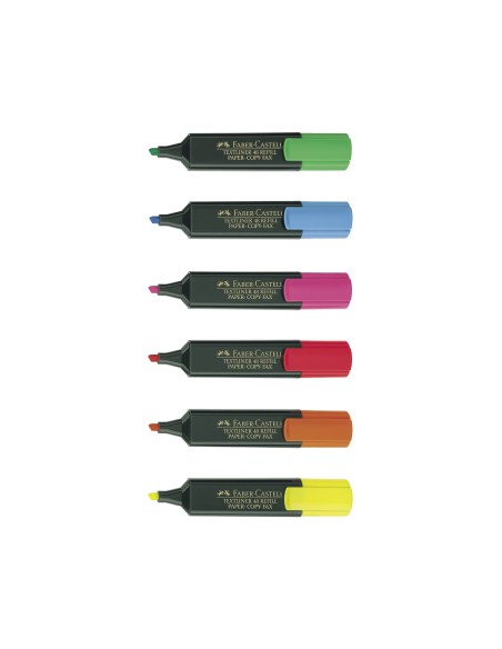 ROTULADOR FABER FLUOR 48-21 ROJO