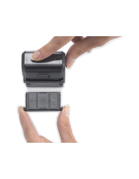SELLO ENTINTADO PRINTY 4913 58X22 MM P-3 GRIS