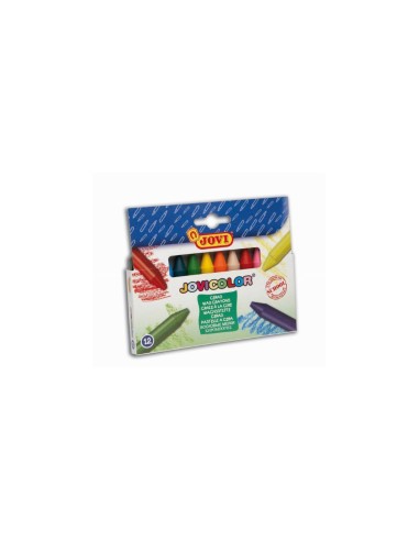 LAPICES CERA JOVICOLOR CAJA 12 COL.