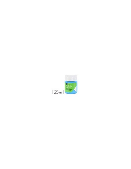 PINTURA TELA LA PAJARITA AZUL CYAN 25 ML