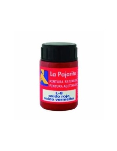 PINTURA LATEX LA PAJARITA OXIDO ROJO 35 ML