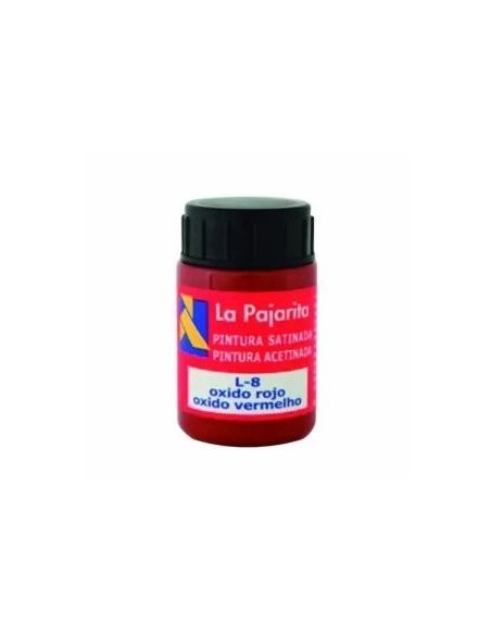 PINTURA LATEX LA PAJARITA OXIDO ROJO 35 ML