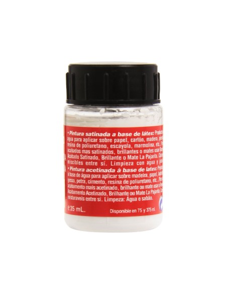 PINTURA LATEX LA PAJARITA GRIS PLATA 35 ML