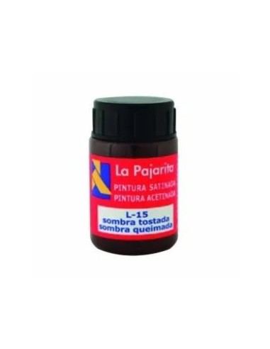 PINTURA LATEX LA PAJARITA SOMBRA TOSTADA 35 ML