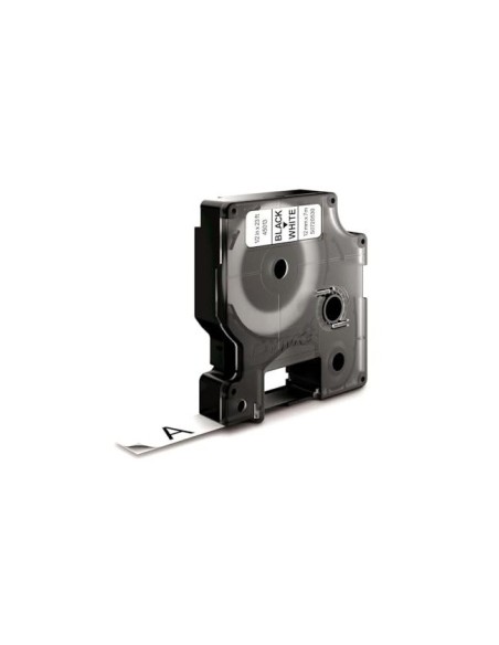 CINTA DYMO 45013 12MMX7MT NG./BL. D1