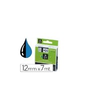 CINTA DYMO 45016 12MMX7MT NG./AZ. D1 2
