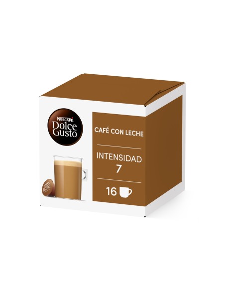 CAFE DOLCE GUSTO CAFE CON LECHE MONODOSIS CAJA DE 16 UNIDADES