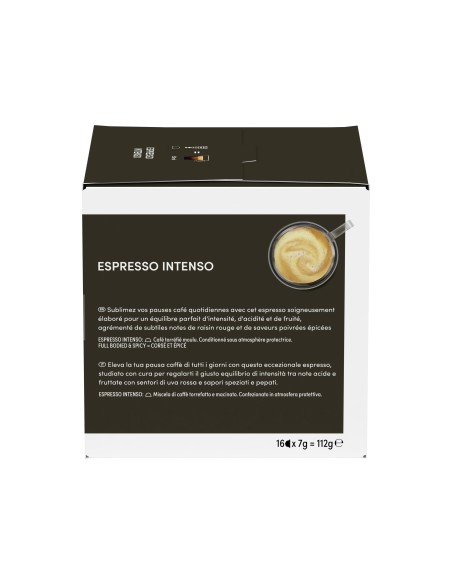 CAFE DOLCE GUSTO CAFFE EXPRESSO INTENSO MONODOSIS CAJA DE 16 UNIDADES