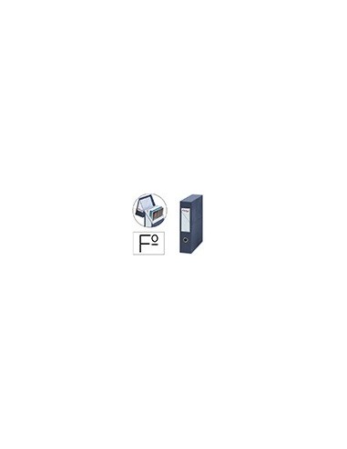 ARCH.TAPA PARDO CARTON FORRADO OLLAO L.DIN A4 80MM AZ 335X250X80MM