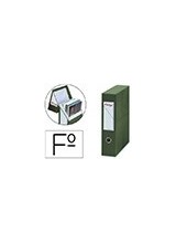 ARCH.TAPA PARDO CARTON FORRADO OLLAO L.DIN A4 80MM VE 335X250X80MM 2