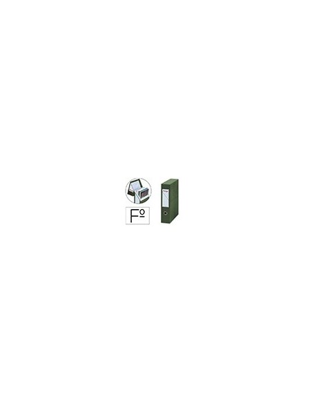 ARCH.TAPA PARDO CARTON FORRADO OLLAO L.DIN A4 80MM VE 335X250X80MM