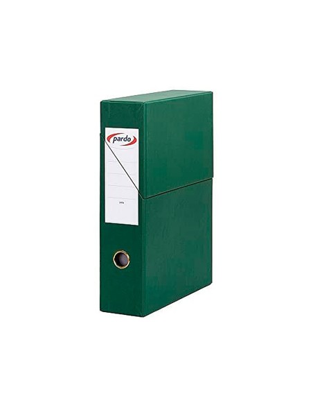 ARCH.TAPA PARDO CARTON FORRADO OLLAO L.DIN A4 80MM VE 335X250X80MM