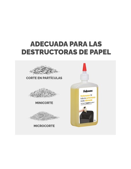 ACEITE LUBRICANTE FELLOWES DESTRUCTORA DOC.360 ML. 35250