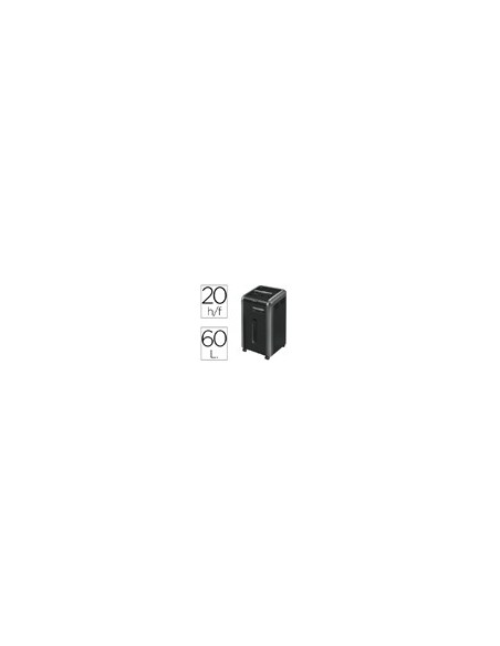 DESTRUCTORA DOC.FELLOWES 225Ci CAP.CORTE 20 H DESTRUYE GRAPAS CLIPS C