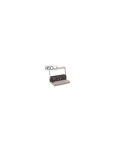 ENCUADERNADORA ESPIRAL FELLOWES PASO 5:1 METAL 50 C/ALICATES