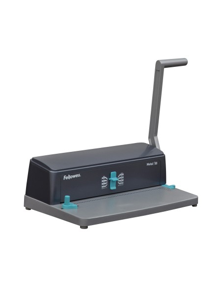ENCUADERNADORA ESPIRAL FELLOWES PASO 5:1 METAL 50 C/ALICATES