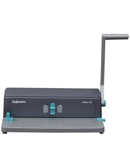 ENCUADERNADORA ESPIRAL FELLOWES PASO 5:1 METAL 50 C/ALICATES