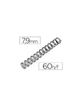 ESPIRAL WIRE 3:1 7,9 MM N.5 NEGRO CAP.60 H.CAJA 100 UDS. 2