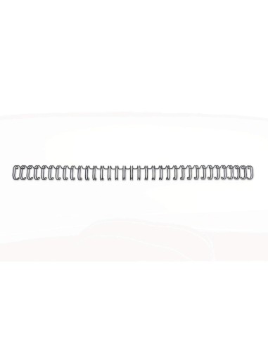 ESPIRAL WIRE 3:1 11 MM N.7 NEGRO CAP.90 H.CAJA 100 UDS.