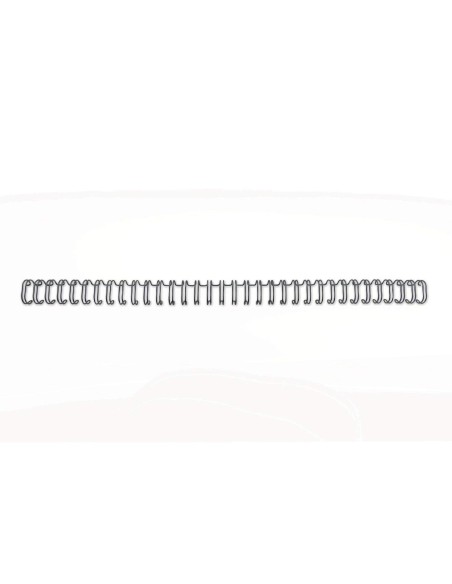 ESPIRAL WIRE 3:1 11 MM N.7 NEGRO CAP.90 H.CAJA 100 UDS.