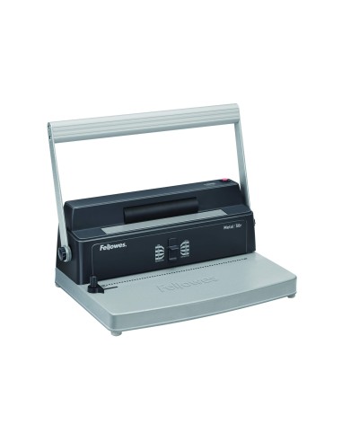 ENCUADERNADORA ESPIRAL FELLOWES METAL 50R PERFORA 12 H.C/ALICATES