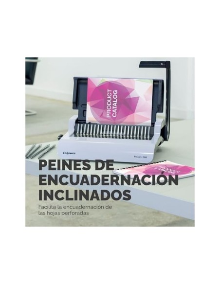ENCUADERNADORA MANUAL CANUTILLO PULSAR+300 PERFORA 17 H. A4 500 H.