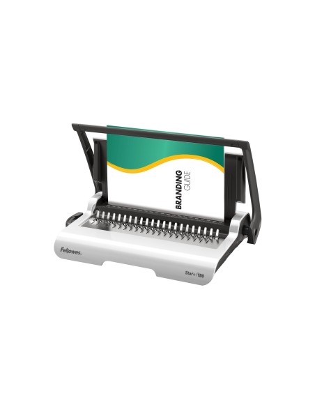 ENCUADERNADORA CANUTILLO FELLOWES STAR. PERFORA 12 HOJAS A4 150 HOJAS