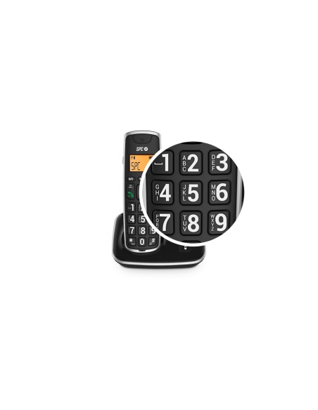 TELEFONO INALAMBRICO SPC TELECOM 7608N TECLAS DIG. PANTALLA EXTRA G