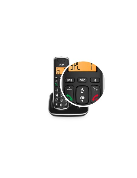 TELEFONO INALAMBRICO SPC TELECOM 7608N TECLAS DIG. PANTALLA EXTRA G