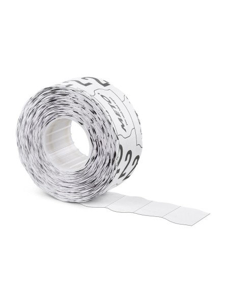 ETIQUETAS ADH. METO 9156319 ONDUL. 22X12MM LISA REMOV BL. 1500UD.
