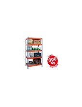 ESTANTERIA MET.AR STORAGE192X100X50CM 5 EST.300KG POR EST. 2