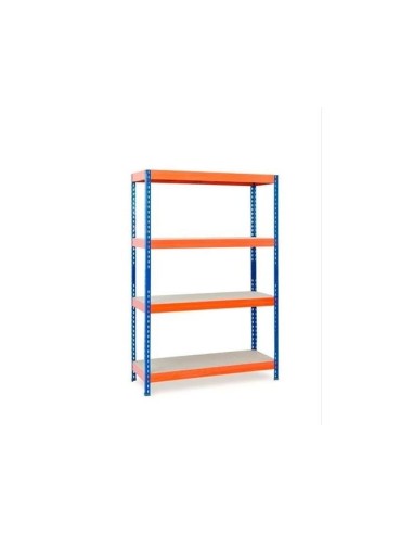 ESTANTERIA MET.AR STORAGE200X100X60CM 4 EST.430KG POR EST.
