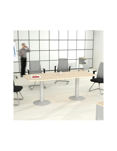 MESA REUNION MEETING 3003AT01 ESTR.AL.TABLERO HAYA 220X100X72CM