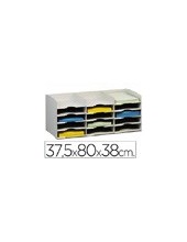 ARCH.FAST BLOQUES SOBREPONIBLES GRIS 15 CASILLAS DIN A4 2
