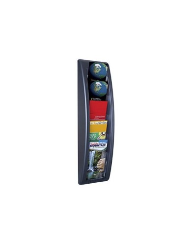 EXPOSITOR MURAL FAST POSTALES A6 NG.5 CASILLAS 650X181X95 MM