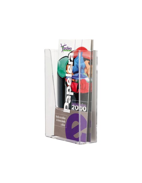 EXPOSITOR MURAL ARCHIVO 2000 METACRILATO 1/3 TPTE.110X45X180 M