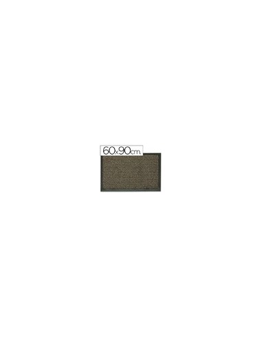 ALFOMBRA FAST ANTIPOLVO GRIS BASIC 60X90 CM
