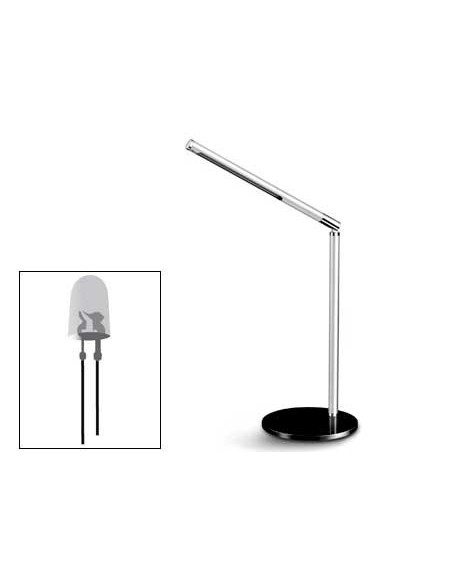 LAMPARA DE OFICINA CEP ECOLINE DE ALUMINIO Y ACERO CON LUZ LED