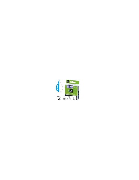 CINTA DYMO 45014 12MMX7MT AZ./BL.  D1